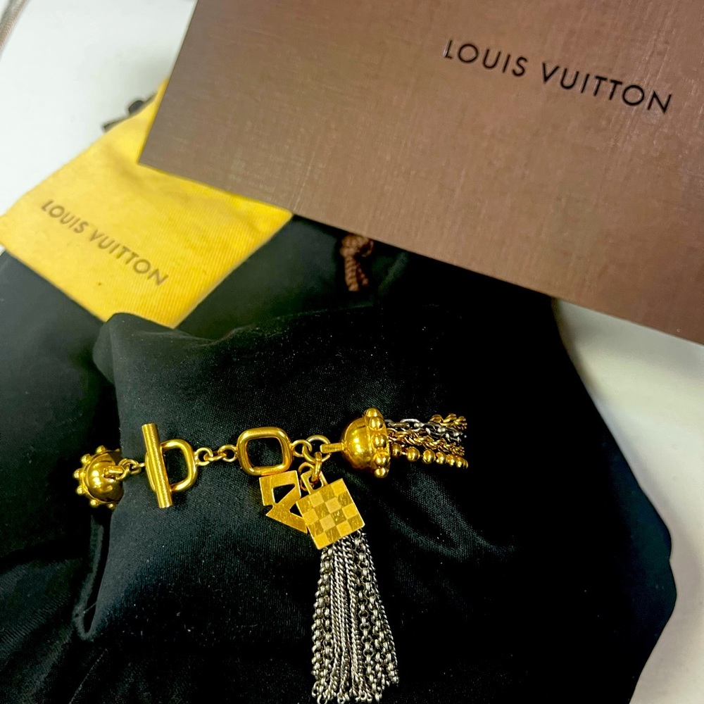 Louis Vuitton “Charly” vintage bracelet.